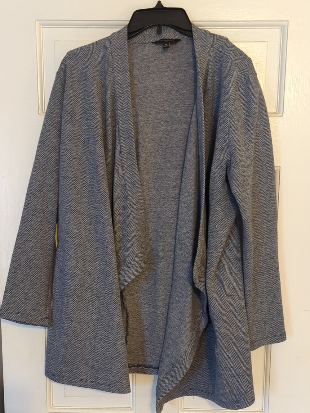 BOGO 💚 Banana Republic Heathered Blue Knit Cardigan